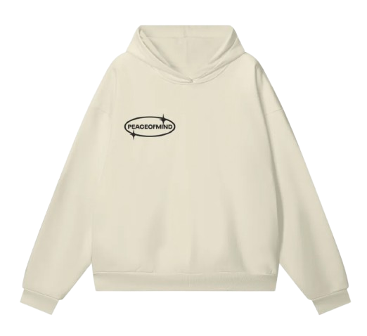 PEACEFUL HOODIE BONE
