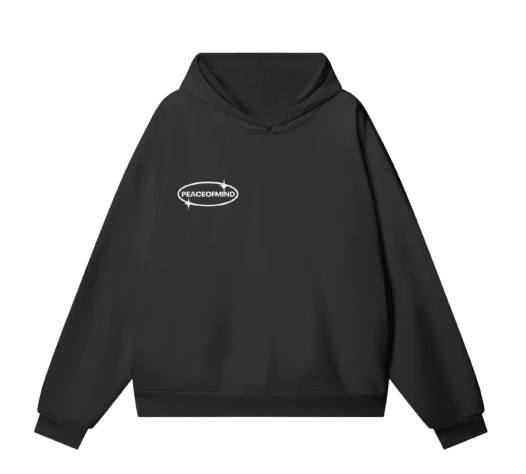 PEACEFUL HOODIE BLACK