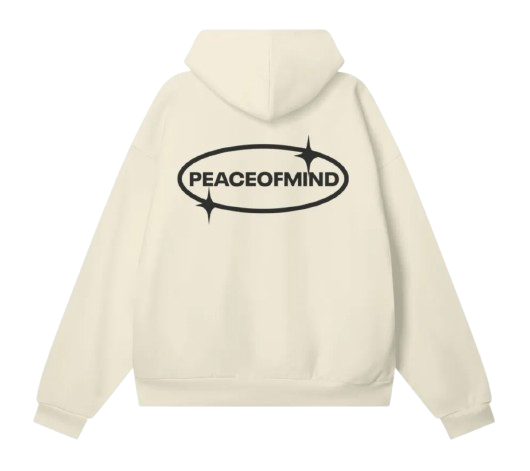 PEACEFUL HOODIE BONE